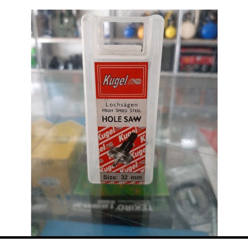 HOLE SAW BESI KUGEL HSS 32MM / MATA BOR LUBANG BESI HOLESAW KUGEL 32MM