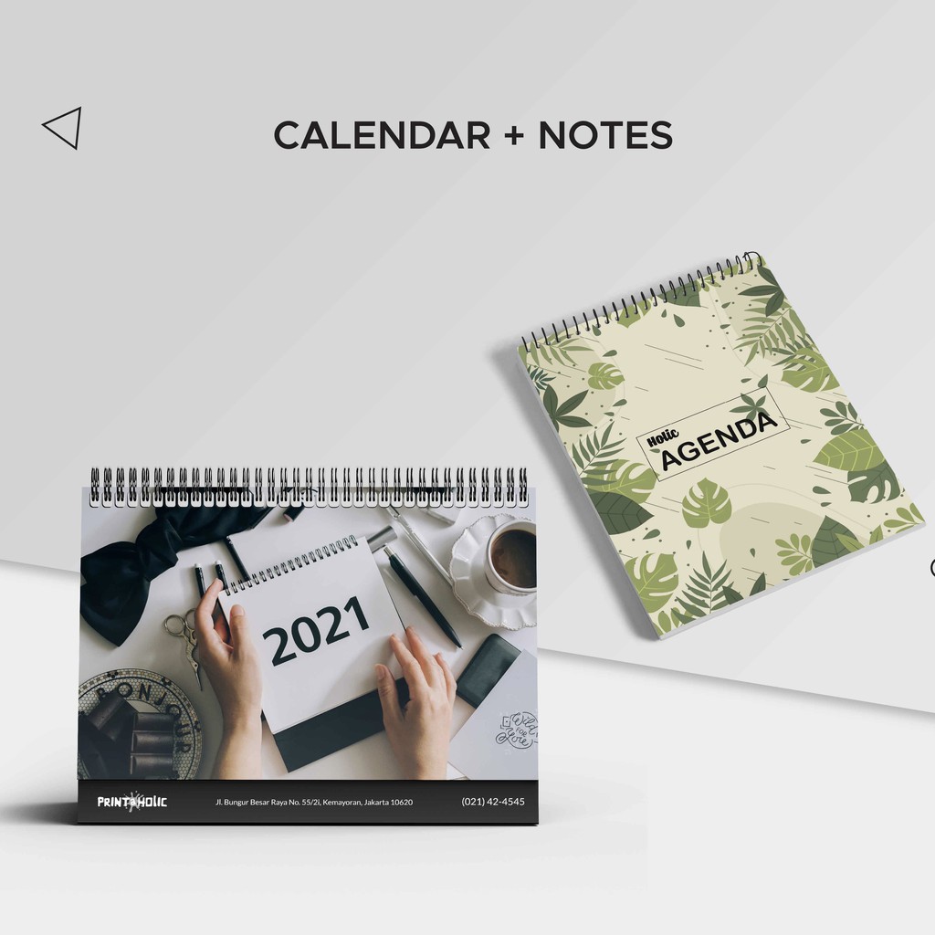

BUNDLING KALENDER MEJA DAN NOTES (CUSTOM)