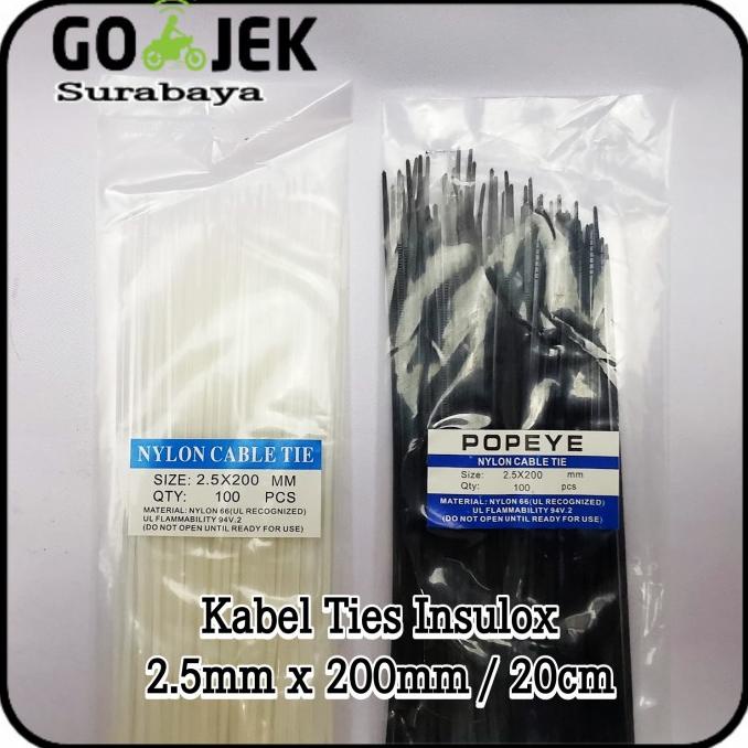 

COD Insulox / Kabel Ties 200mm / 20cm ORI