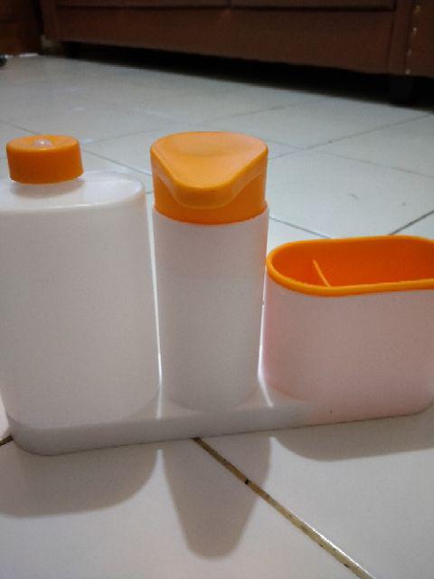 Dispenser Sabun Cuci Tangan Dan Cuci Piring Sink Organizer