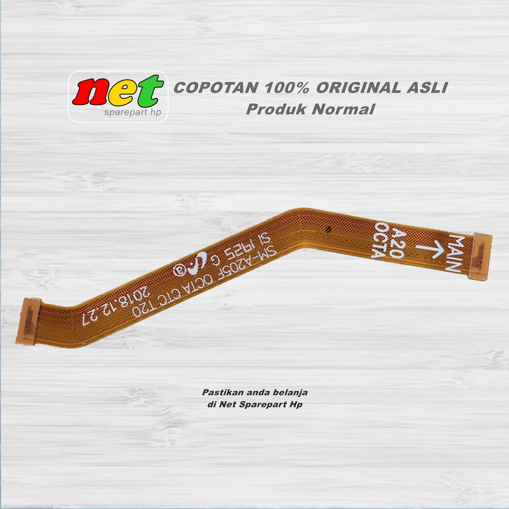 FLEXIBLE LCD SAMSUNG A20 / A205 / A205F ORIGINAL COPOTAN