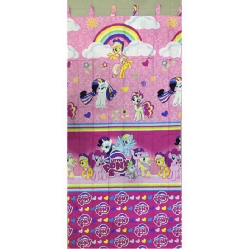 [ PINTU DAN JENDELA ] GORDEN TALI + PONI KARAKTER THE LITTLE PONY PINK