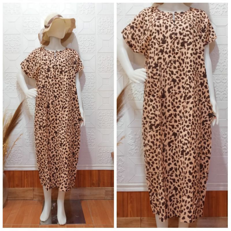 Daster Habel/HISBI Long BUSUI Panjang Semata Kaki Bahan Rayon Premium-Hisbi busui 37