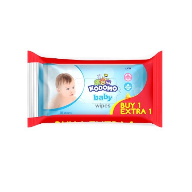 KODOMO Baby Wipes 50 Sheets ORIGINAL / Tisu Basah Tissue Tissu by AILIN