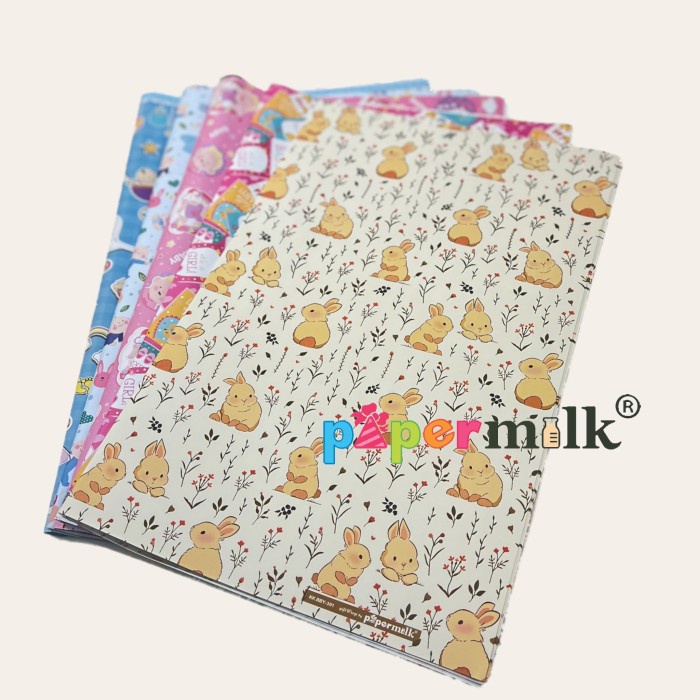 

Ginger- GROSIR Kertas Kado Sansan Wawa, TIDAK BISA Pilih Motif