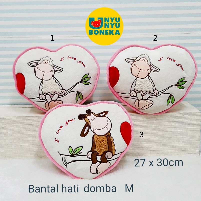 boneka bantal nici shaun the seep domba kambing bantal kursi kantor