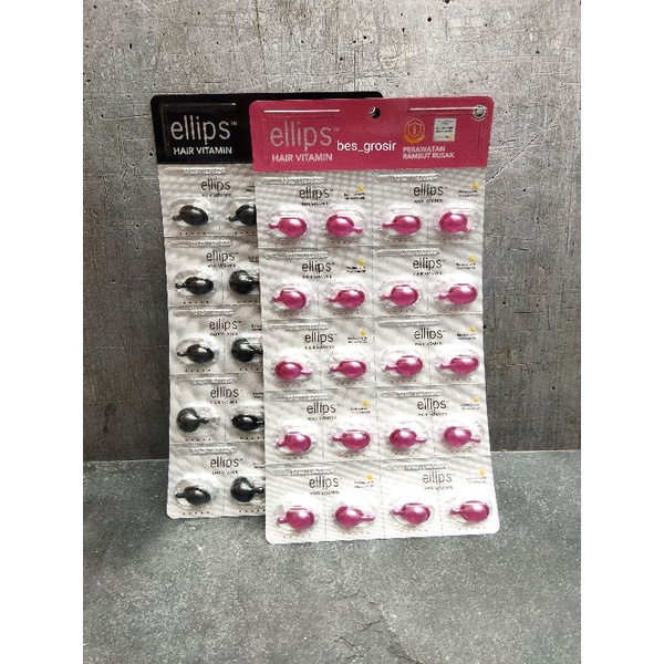 Elips vitamin rambut papan  ( 20 pcs )