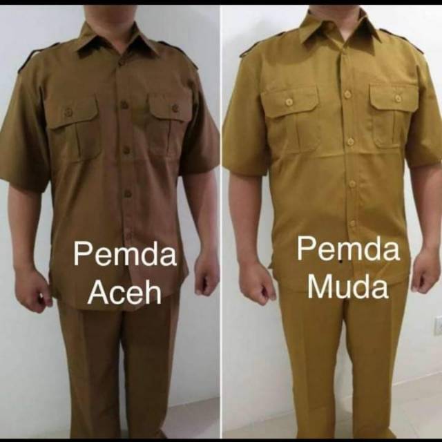 Seragam pemda laki-laki/seragam kantor azkia/seragam PNS