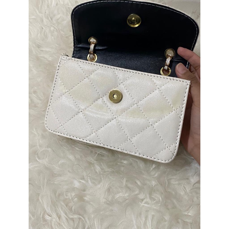 Tas Fahsion Wanita Tas Fashion Korea Import Azzura Mutiara Pearl