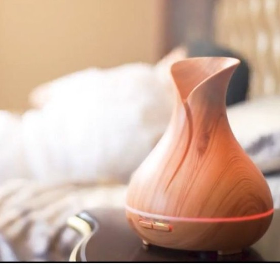 New 400 ml Humidifier Diffuser Minyak Esensial Aromaterapi Ultrasonik dengan LED pelembab udara jnp