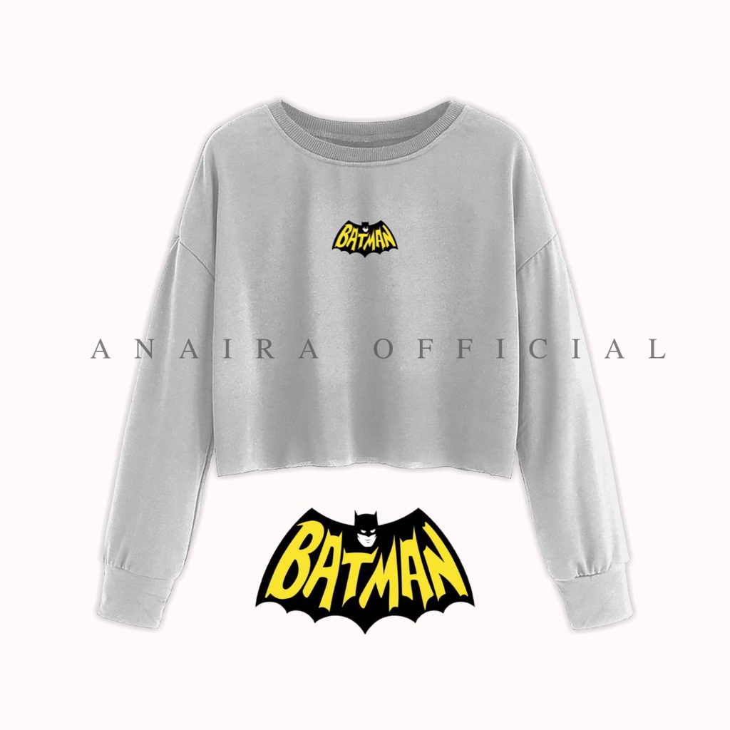 SWEATER CROP BATMAN ANAIRAOFFICIAL