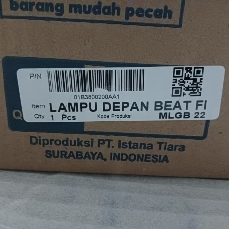 REFLEKTOR LAMPU DEPAN BEAT FI IMITASI WIN