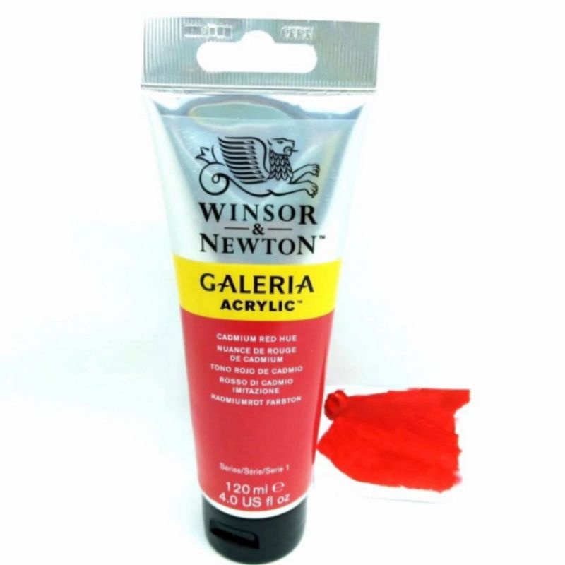 

CAT AKRILIK GALERIA ACRYLIC COLOUR 120 ML CADMIUM RED HUE WINSOR & NEWTON