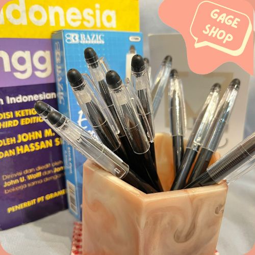 

pulpen pen gel erasable bisa dihapus basics pena lucu tinta hitam bisa COD pen imut keren pulpen unik atk kebutuhan anak sekolah termurah import