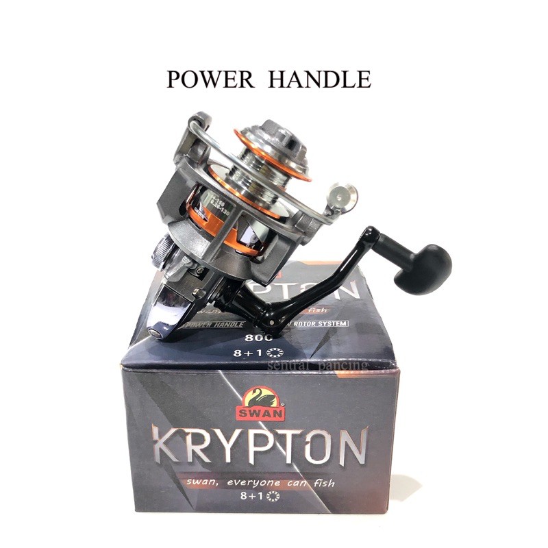 REEL SPINNING SWAN KRYPTON 800 (POWER HANDLE)