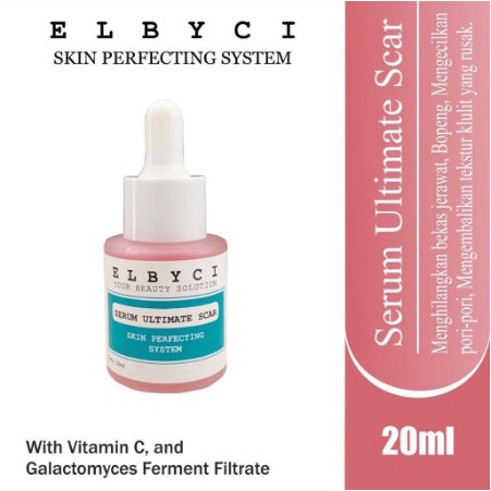 Serum Scar Ultimate Elbyci-Serum Penghilang Bekas Jerawat Bopeng