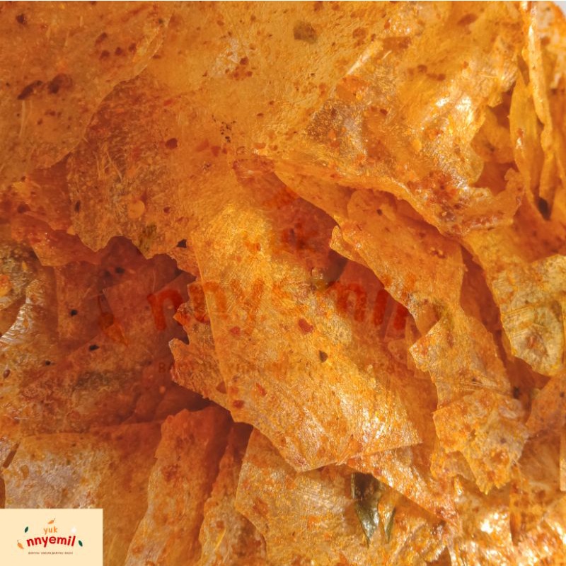 

[TERMURAH] KERIPIK KACA DAUN JERUK YUK NNYEMIL