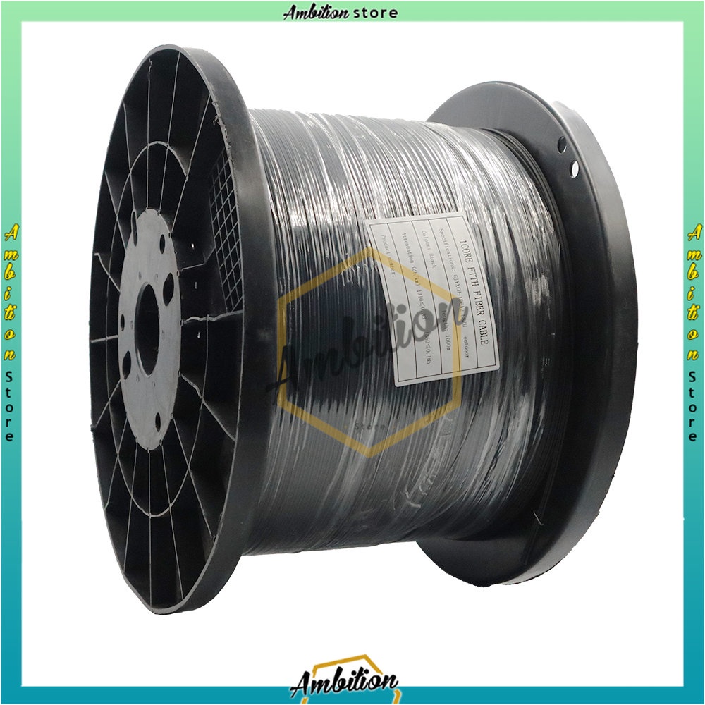 [𝕭𝕬𝕽𝖀 𝕮𝕺𝕯] Kabel Fiber Optic Dropcore 1000M 1 core 3 seling
