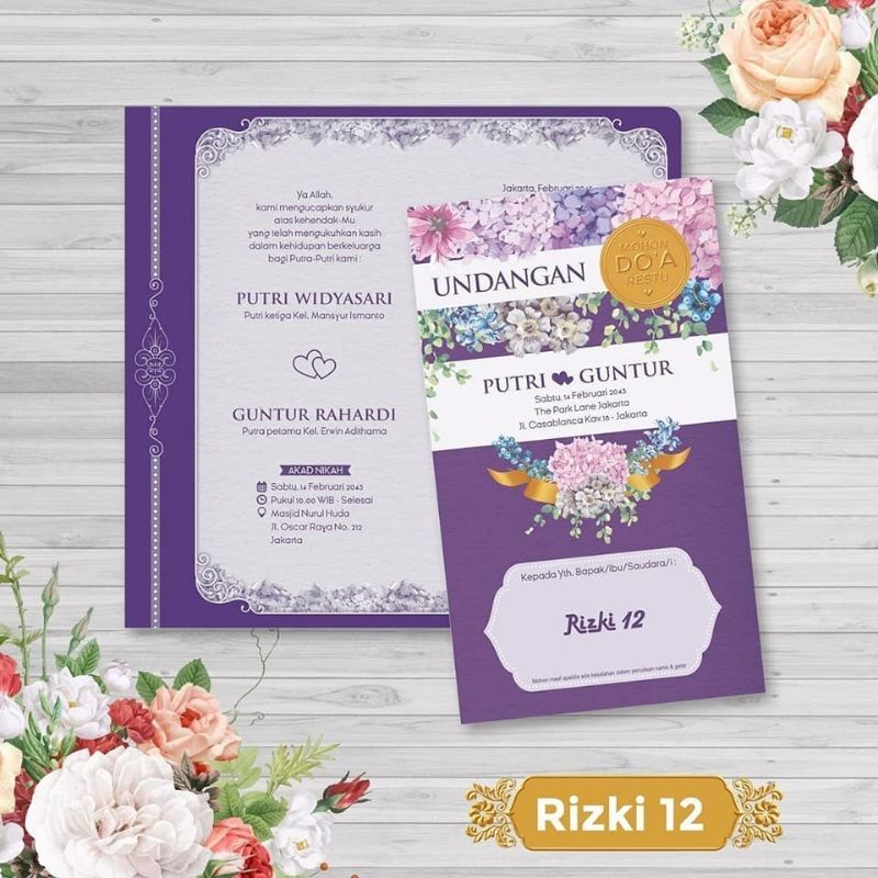 

Undangan Rizki 12 || Undangan Murah Berkualitas