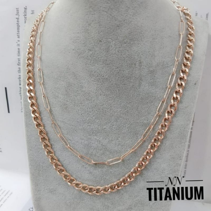 Titanium kalung wanita h1000