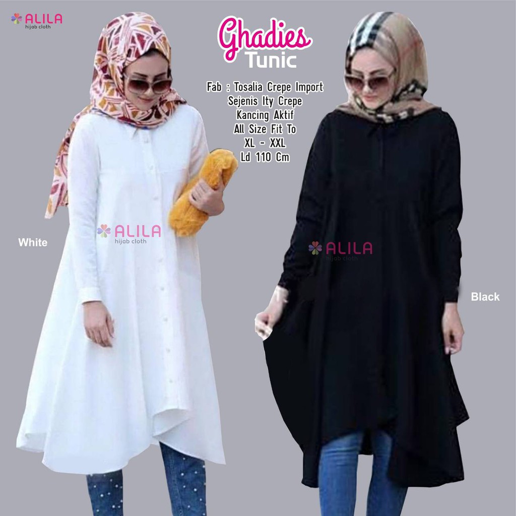 GHADIES TUNIK BY ALILA TERMURAHH 