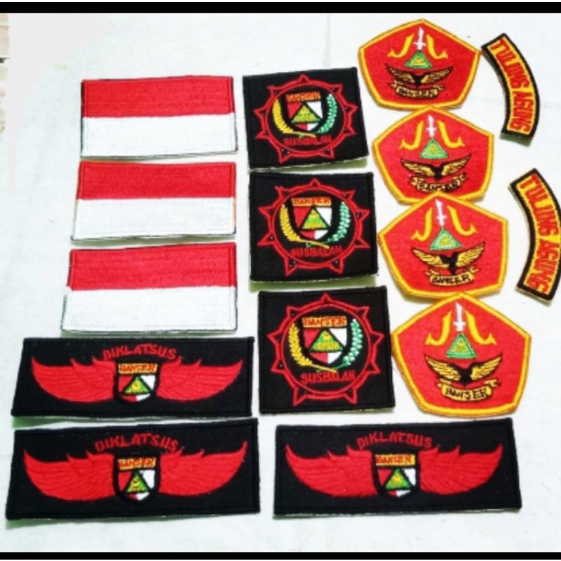 Logo Banser bordir timbul