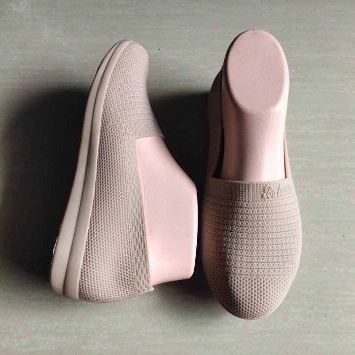 Sepatu Flat Karet Lentur Wanita Cewek Jelly Shoes Balance Rajut Murah