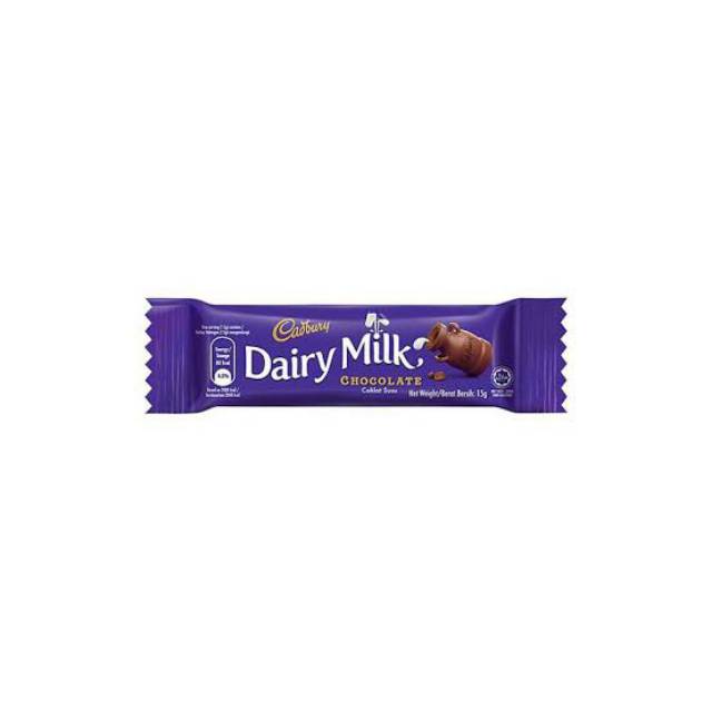 

Cadbury daily milk chocolate 15 gram Mini coklat