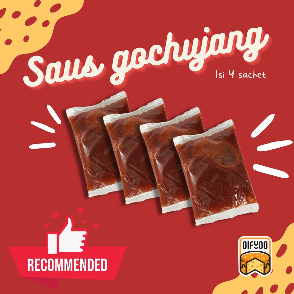 SAUS GOCHUJANG isi 4 sachet