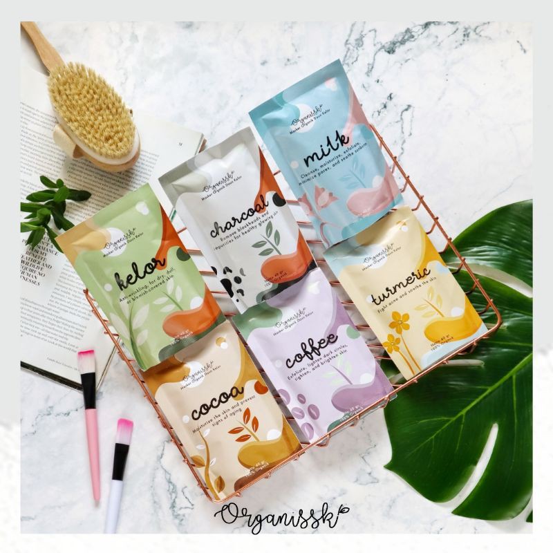 MASKER DAUN KELOR MASKER WAJAH 100% ORGANIK ALAMI