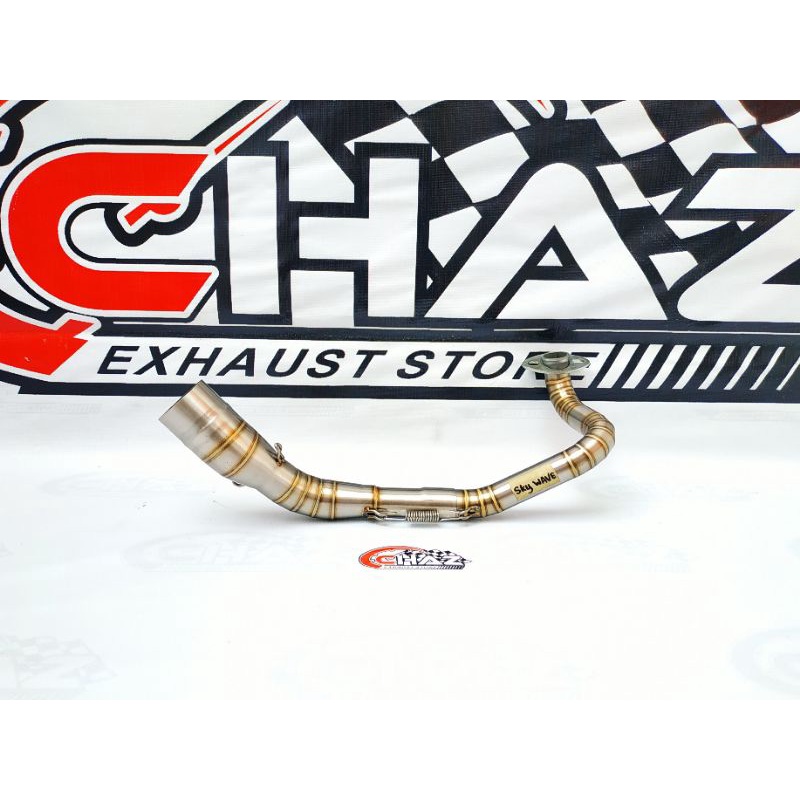 Pipa knalpot racing suzuki skywave 125 - hayate 125 stainless
