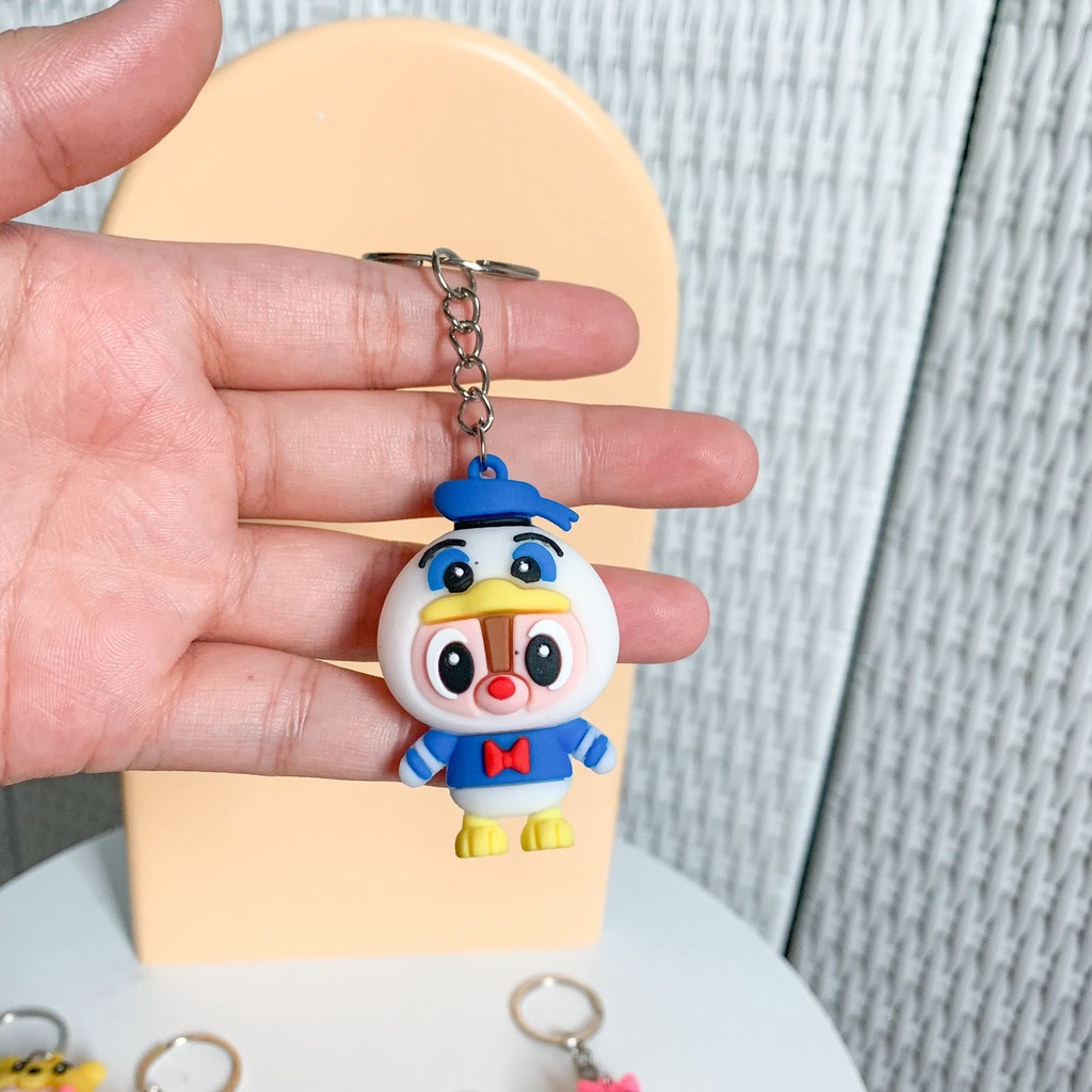 GANTUNGAN KUNCI DISNEI LUCU CUSTOME ADA 5 VARIANTS IMUT HARGA TERMURAH HADIAH SOUVENIR KEYCHAIN KUALITAS IMPORT