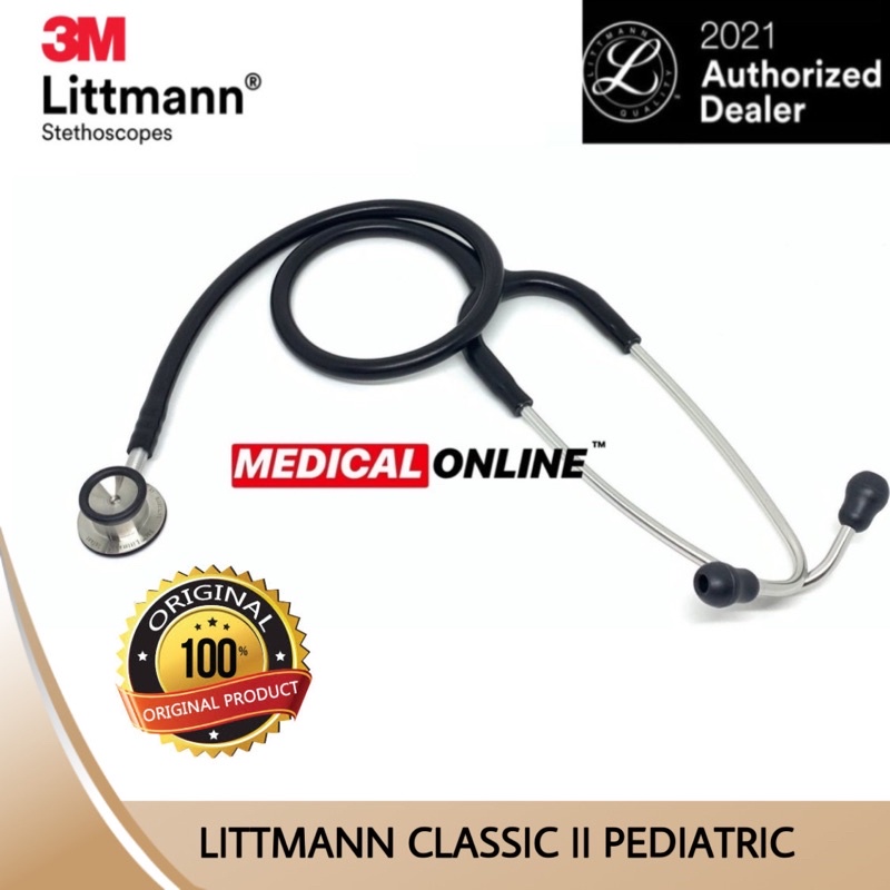 3M STETOSKOP LITTMANN CLASSIC II PEDIATRIC BLACK 2113 STANDARD LITMAN LITTMAN LITMANN MEDICAL ONLINE