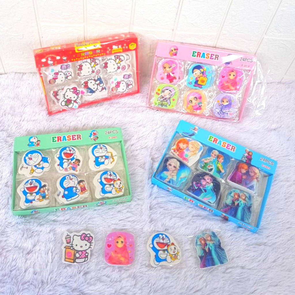 

TERBARU!!! Penghapus Karakter Mini / Penghapus Lucu Stip / Murah Stip karakter