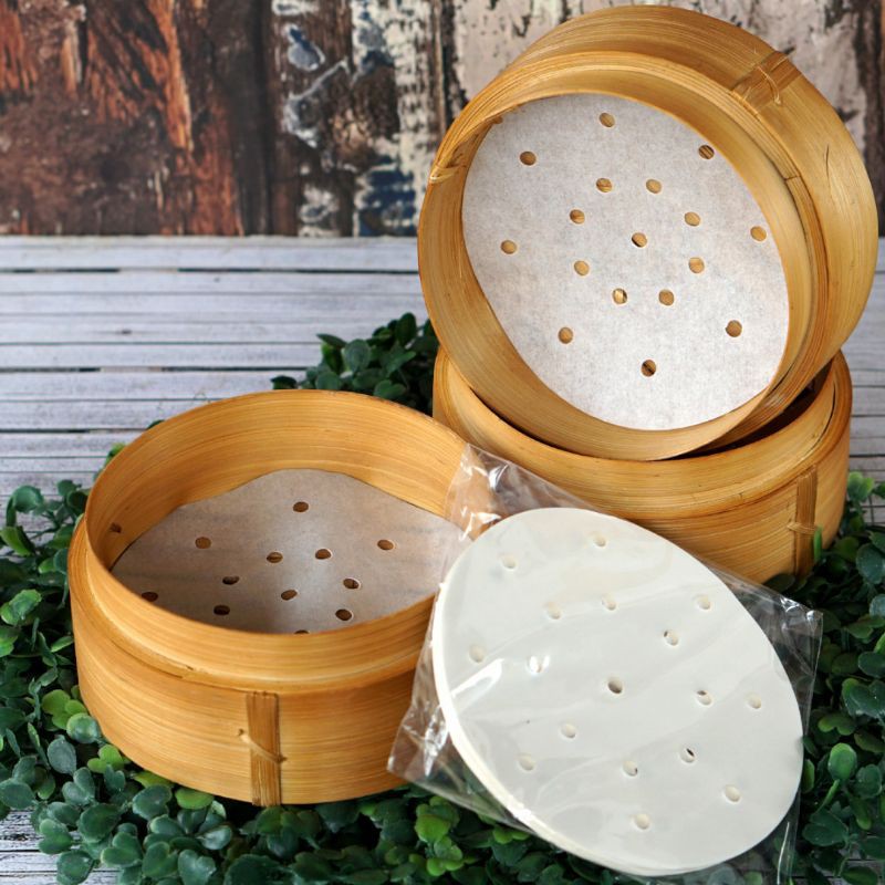 Kertas Alas Dimsum Bakpao Diameter isi 500  Lembar