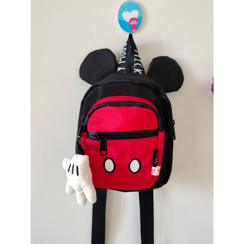 Minipetite BA2102 Tas Ransel Anak Karakter Ransel Miki Lucu Import Tas Anak Mouse