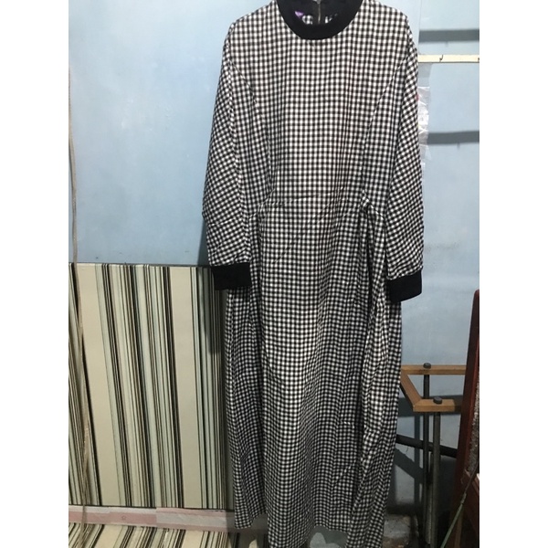 preloved/bekas pakai sendiri dres gamis wanita mezora original