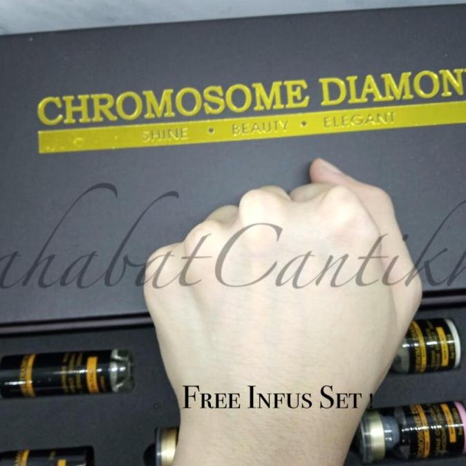 Ready + Free Infus Set Chromosome Diamond Kromosom. Infus Whitening