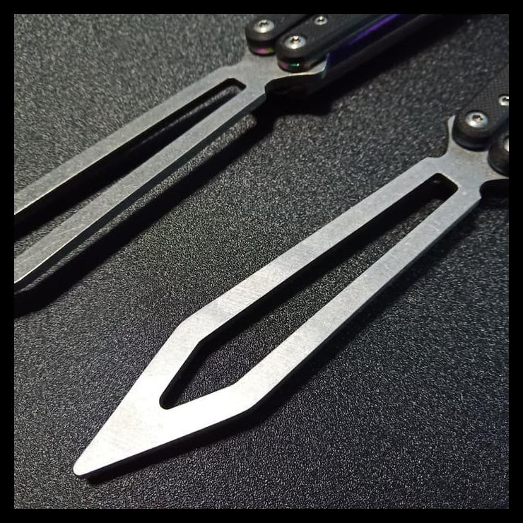 MURAH Balisong Trainer JL C94 High Spec G10 Bearing System