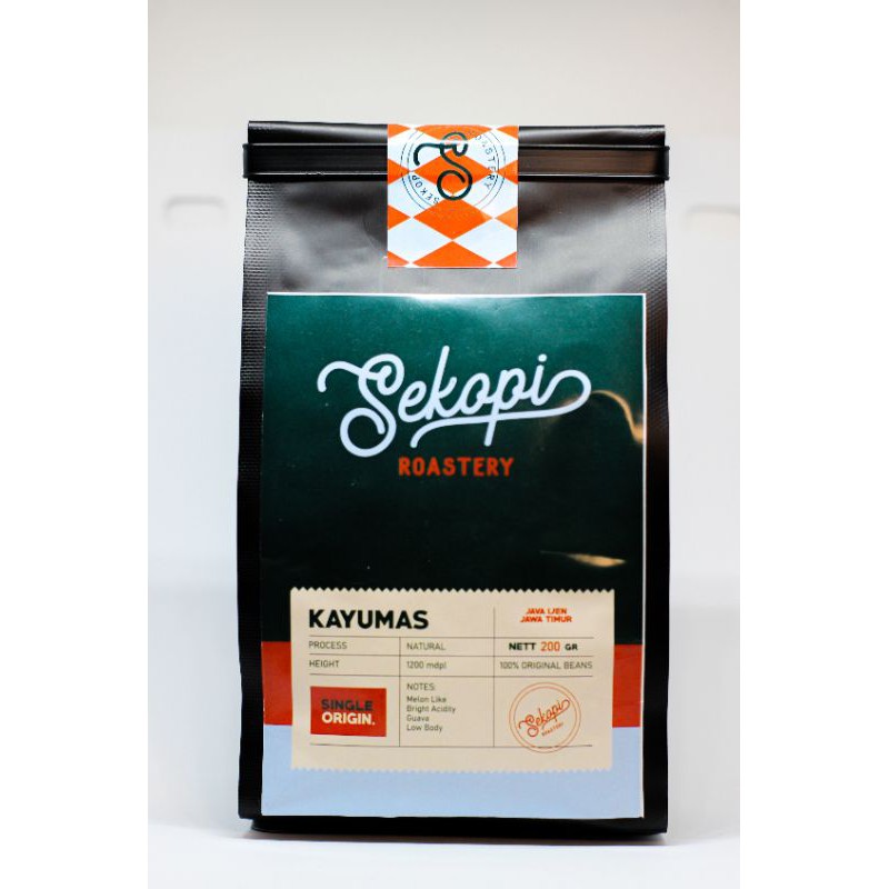 

Biji KOPI single origin Indonesia kayumas natural 200g ( filter )