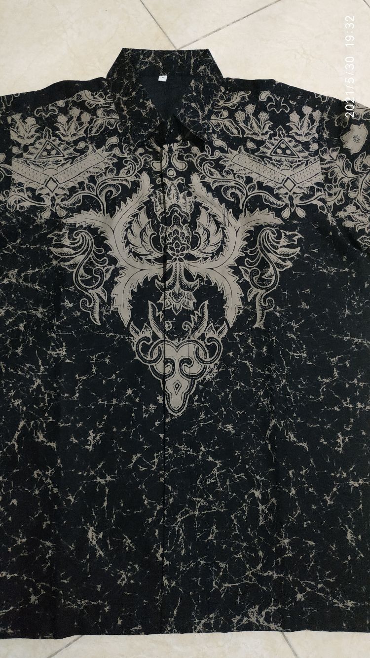 Wedari Kemeja Batik Pria Full Furing Bahan Katun Primisima