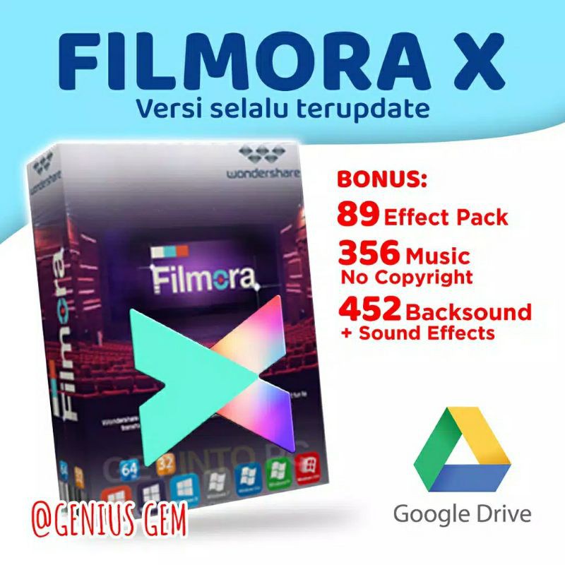 Filmora X 2021 Terbaru Versi 10 Full Version Windows 64 ...