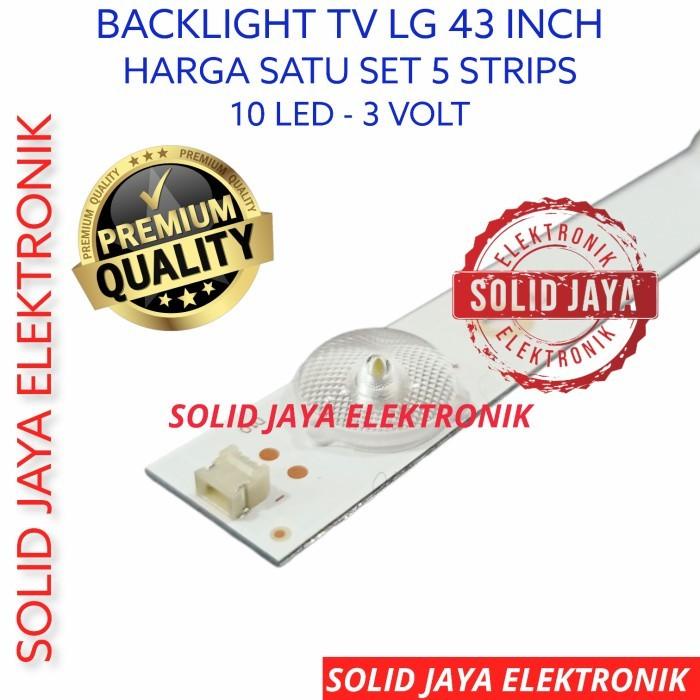 BACKLIGHT TV LED LG 43 INC 43LV300 43LH500T 43LV 43LV300C LAMPU BL 10K