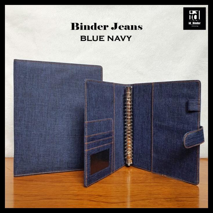 

PROMO BINDER LEVIS WARNA BLUE NAVY A5 DAN B5 PROMO