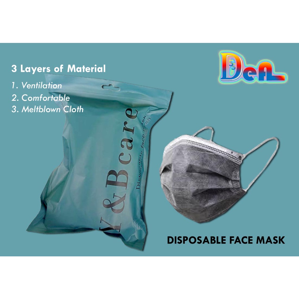 Masker Earlop Stark 3 ply