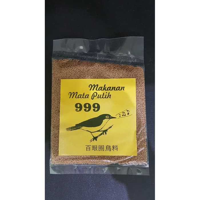 PAKAN PLECI 999 (MATA PUTIH) - 65 GRAM