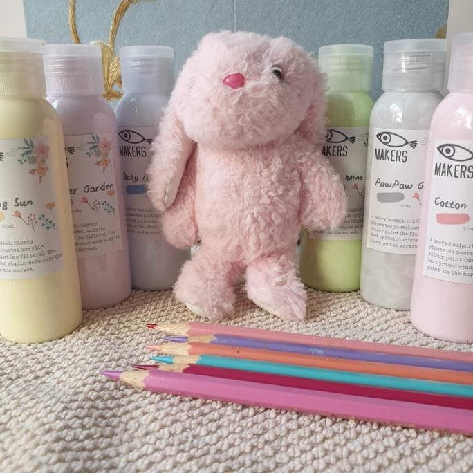 

Ready! Paket Cat Lukis Akrilik - Pastel Colors For Ceramic, Pouring & Fabric Termurah