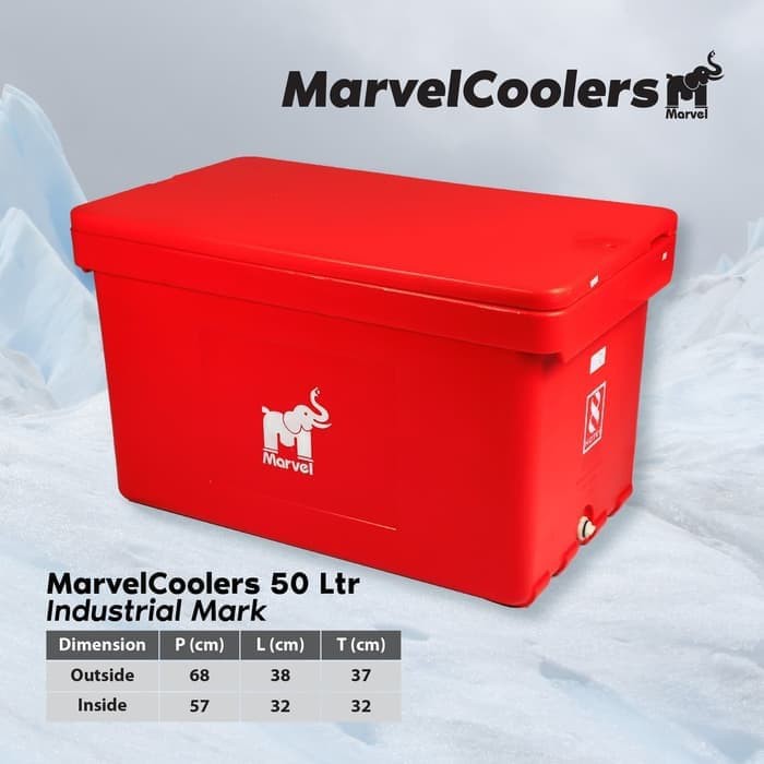 Learner title subtraction Jual Cool Box 50 Liter / Cooler Box 50 Liter / Cooler Box Marvel / Box Es |  Shopee Indonesia