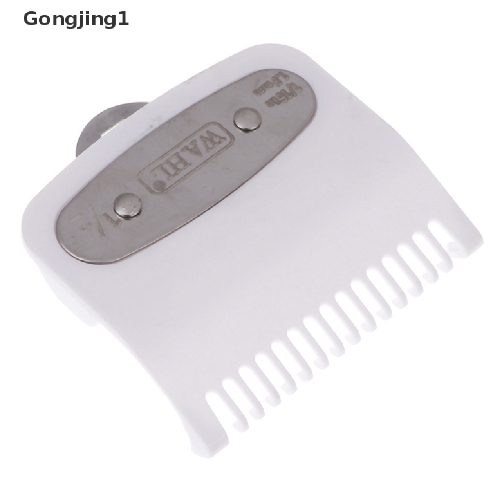 Gongjing1 Set Sisir Panduan Ukuran 1.5mm + 4.5mm Dengan Holder Metal Untuk Clipper