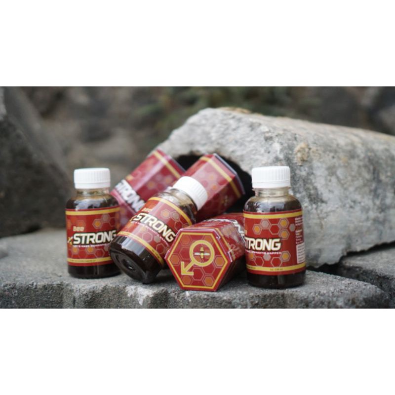 Madu bee strong. madunya pria perkasa